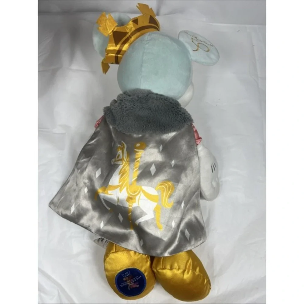 Disney Mickey Mouse The Main Attraction Plush King‎ Arthur Carousel Ltd 7/12
